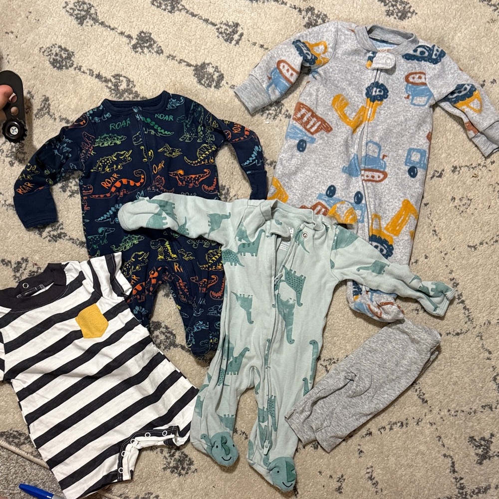 newborn bundle of clothes